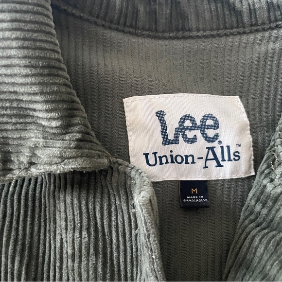 Lee Olive Corduroy Jumpsuit - Picture 3 of 6